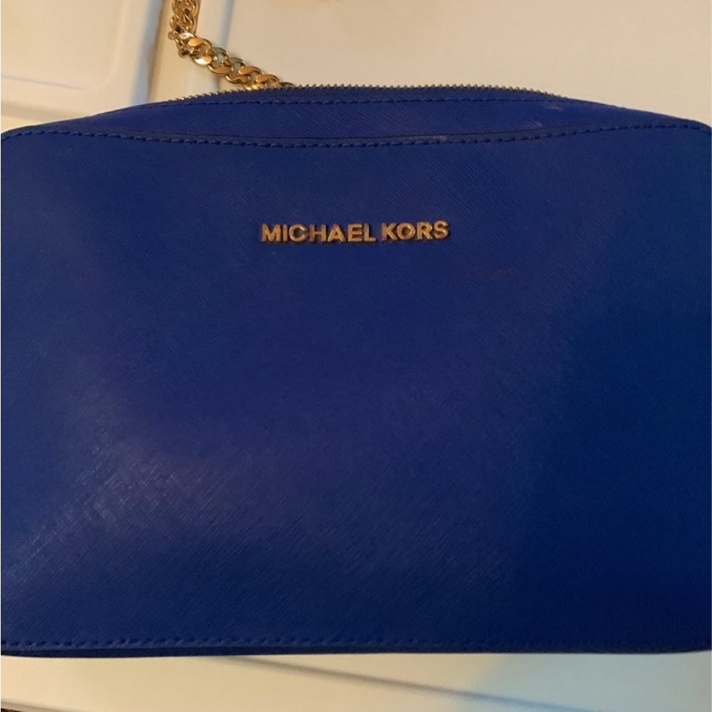 Michael Kors blue crossbody